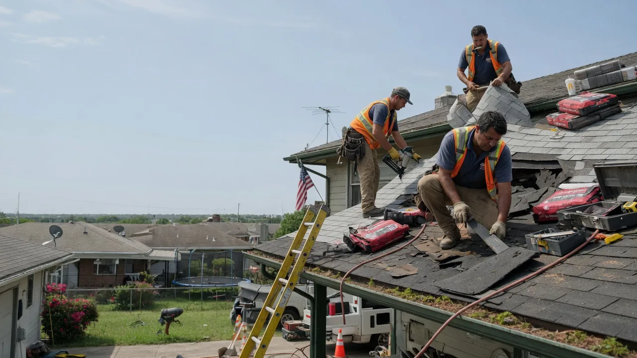 Roof Repair in Mccurtain, OK near me